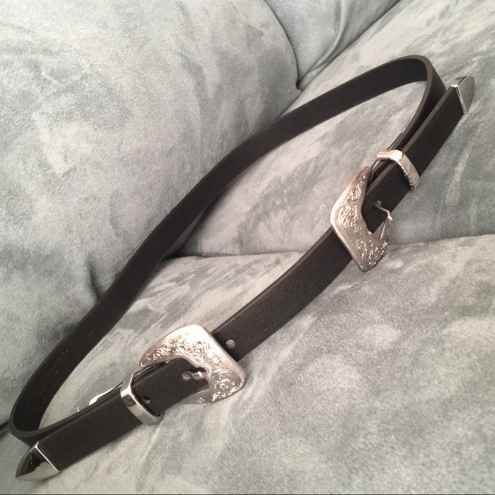 Western Style Leather Belt